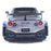 1:43 NISSAN GT-R (R35) LIBERTY WALK SILHOUETTE SILVER AND BLUE STRIPES 2020