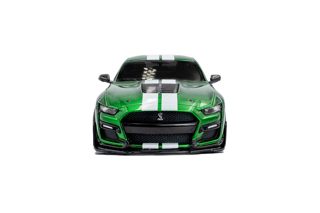 1:43 Shelby Mustang GT500 Eruption Green Metallic w/White Stripes 2020