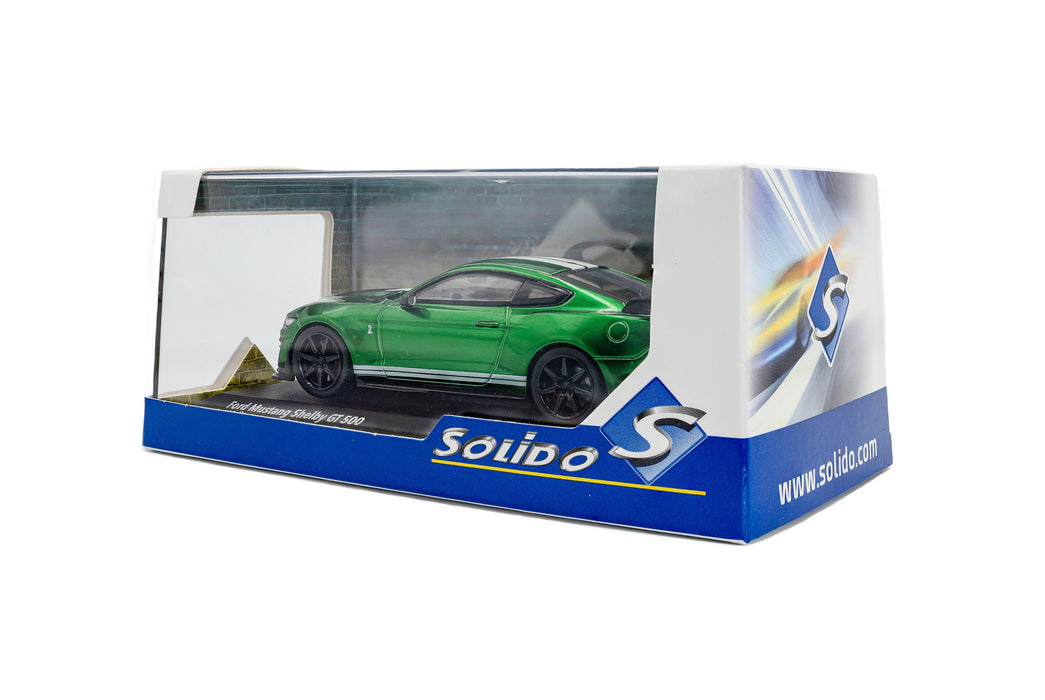 1:43 Shelby Mustang GT500 Eruption Green Metallic w/White Stripes 2020