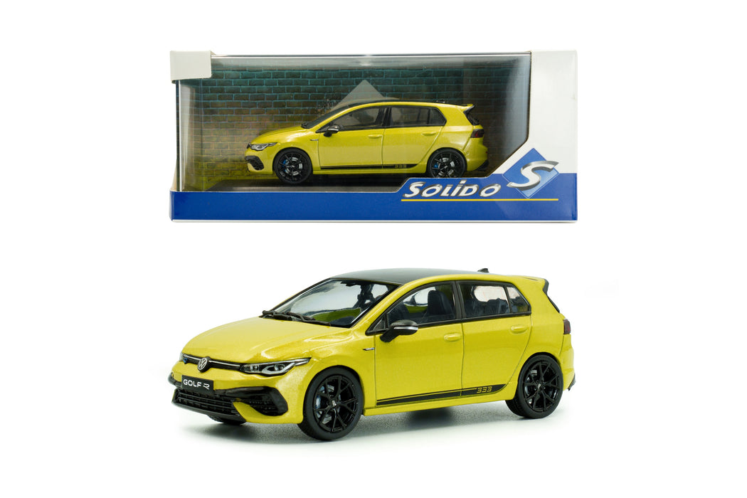 1:43 VOLKSWAGEN GOLF R 333 LIMITED EDITION LIME YELLOW 2023
