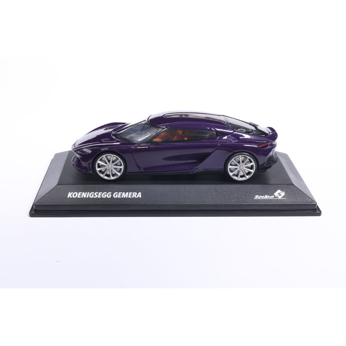 1:43 KOENIGSEGG GEMERA METALLIC PURPLE 2024