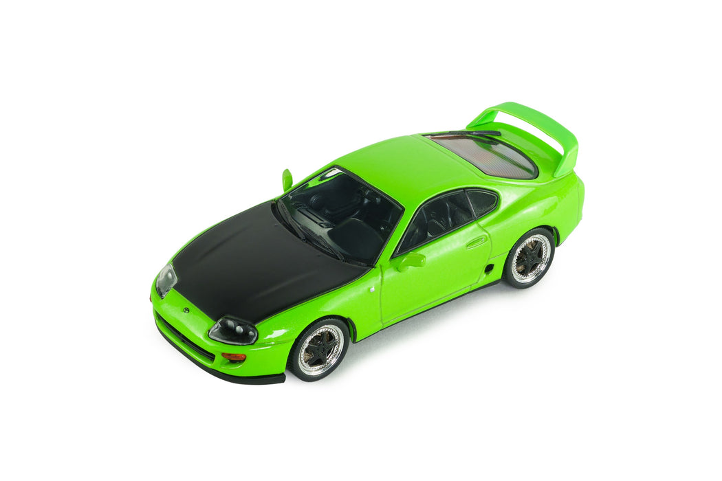 1:43 TOYOTA SUPRA MK.4 SOLIDO WORKS NEON GREEN 2001