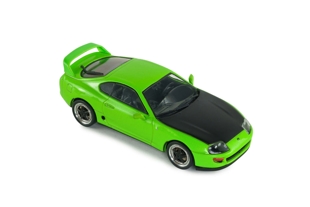 1:43 TOYOTA SUPRA MK.4 SOLIDO WORKS NEON GREEN 2001