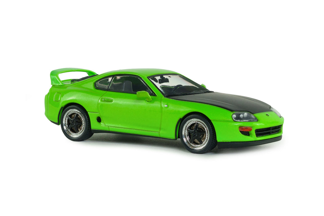 1:43 TOYOTA SUPRA MK.4 SOLIDO WORKS NEON GREEN 2001