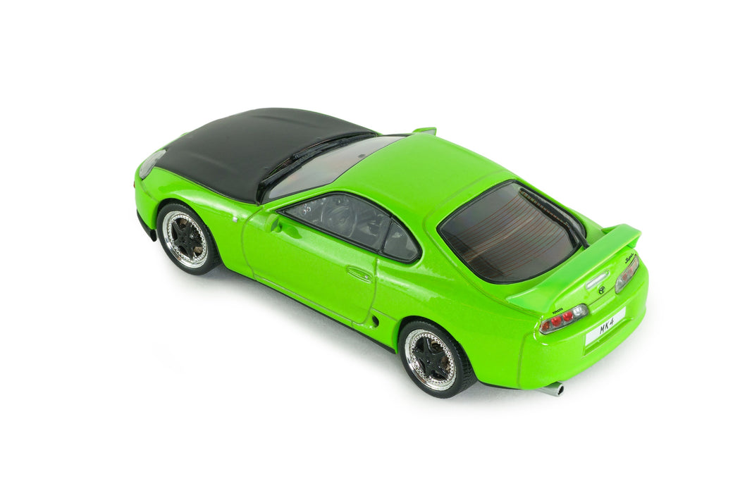 1:43 TOYOTA SUPRA MK.4 SOLIDO WORKS NEON GREEN 2001