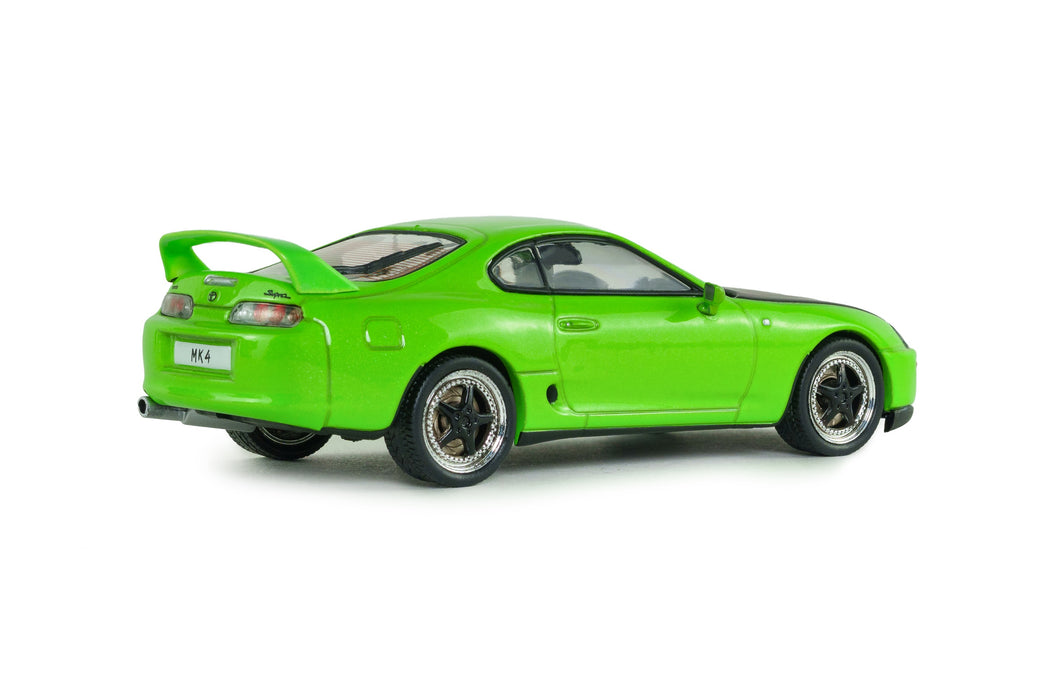 1:43 TOYOTA SUPRA MK.4 SOLIDO WORKS NEON GREEN 2001