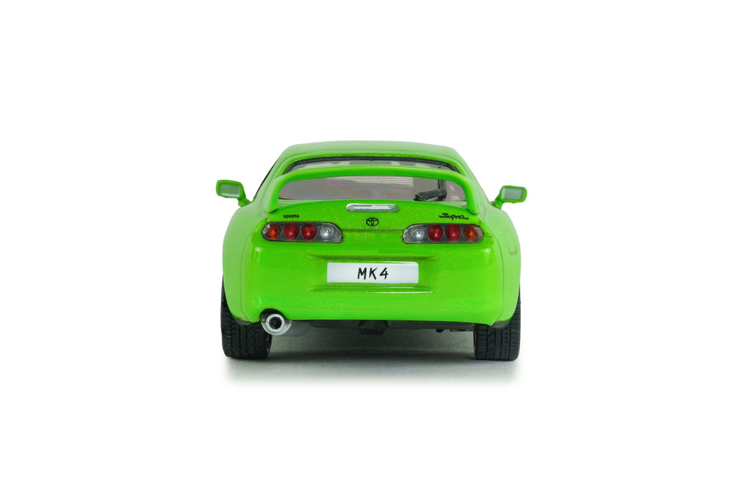 1:43 TOYOTA SUPRA MK.4 SOLIDO WORKS NEON GREEN 2001