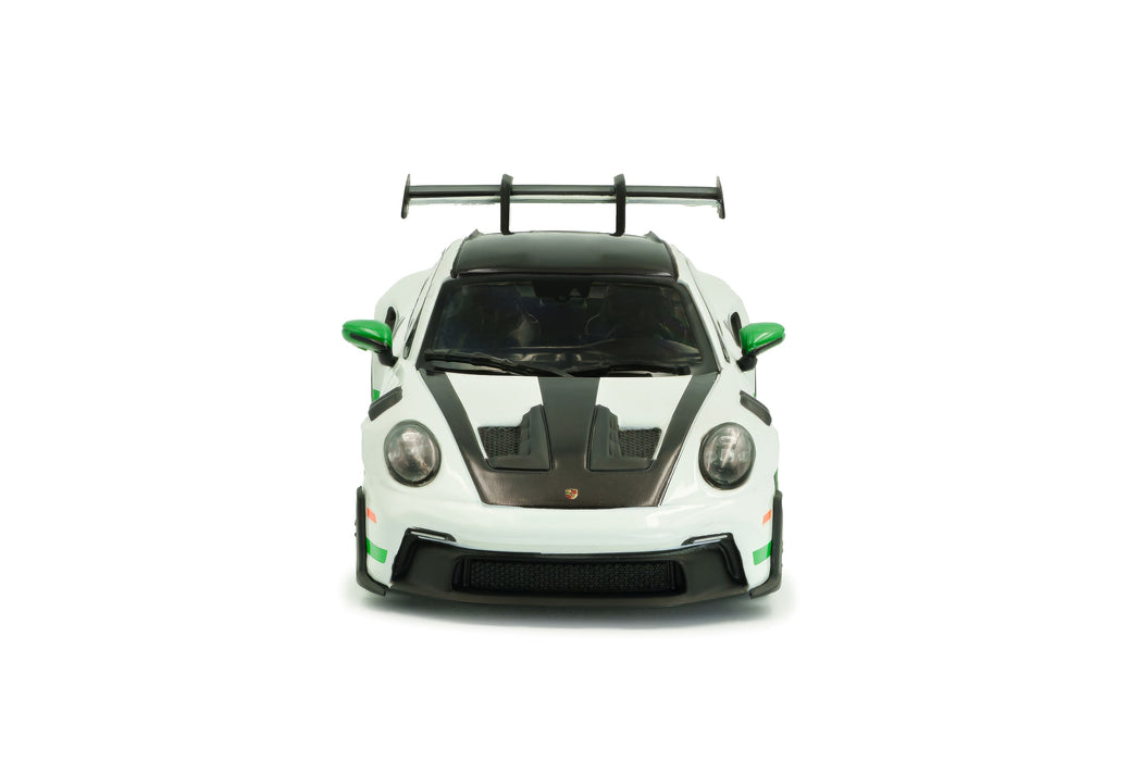 1:43 Porsche 911 (992) GT3 RS Tribute to Carrera RS Package White w/Green 2023