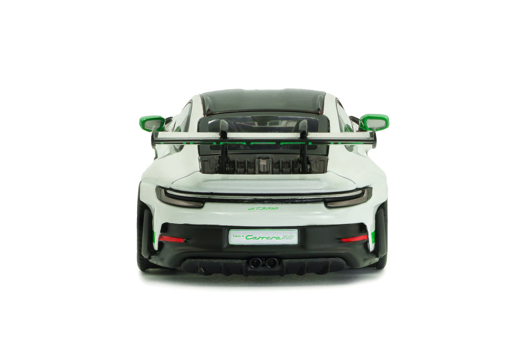 1:43 Porsche 911 (992) GT3 RS Tribute to Carrera RS Package White w/Green 2023