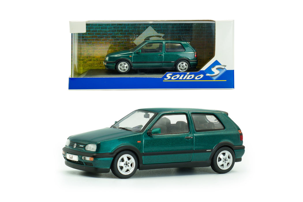 1:43 Volkswagen Golf MKIII VR6 Dragon Green Pearl 1994