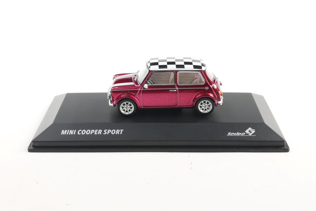 1:43 MINI COOPER SPORT PURPLE 1997
