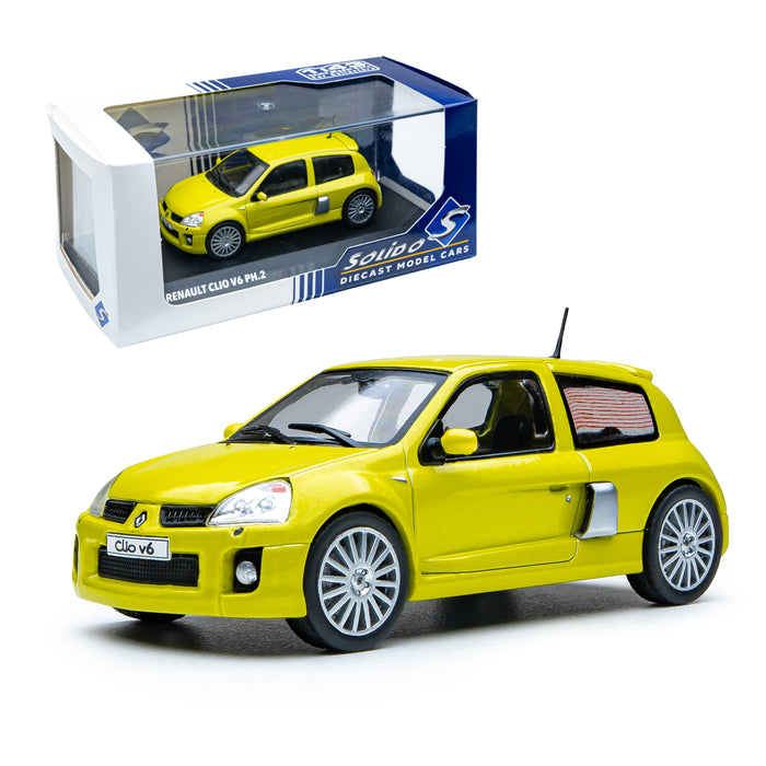 Renault Clio V6 Ph.2 Acid Yellow 2004