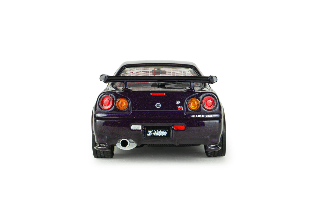 1:43 NISSAN SKYLINE GT-R (R34) Z-TUNE MIDNIGHT PURPLE 1999