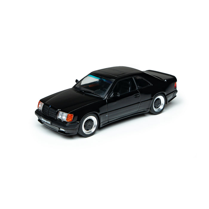 1:43 MERCEDES-BENZ 300CE 6.0 AMG "THE HAMMER" WIDEBODY BLACK 1988
