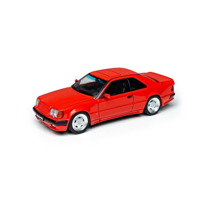 1:43 MERCEDES-BENZ 300CE 6.0 AMG "THE HAMMER" WIDEBODY SIGNAL RED 1988