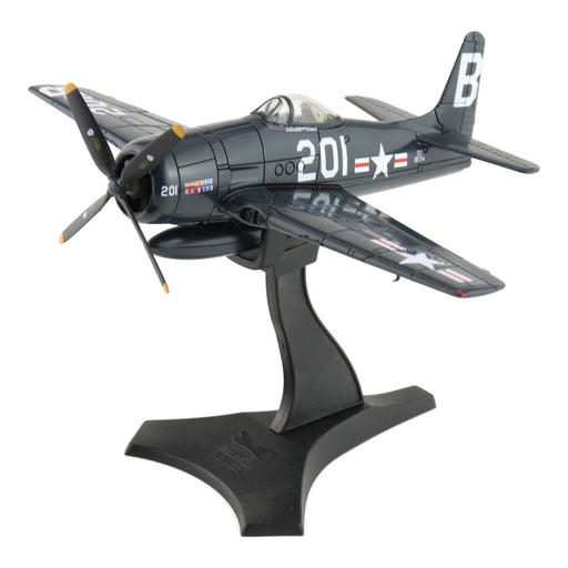 F8F-2P "Bearcats" 121714, USN, Duxford 2014 (restored plane)