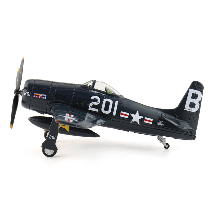 F8F-2P "Bearcats" 121714, USN, Duxford 2014 (restored plane)
