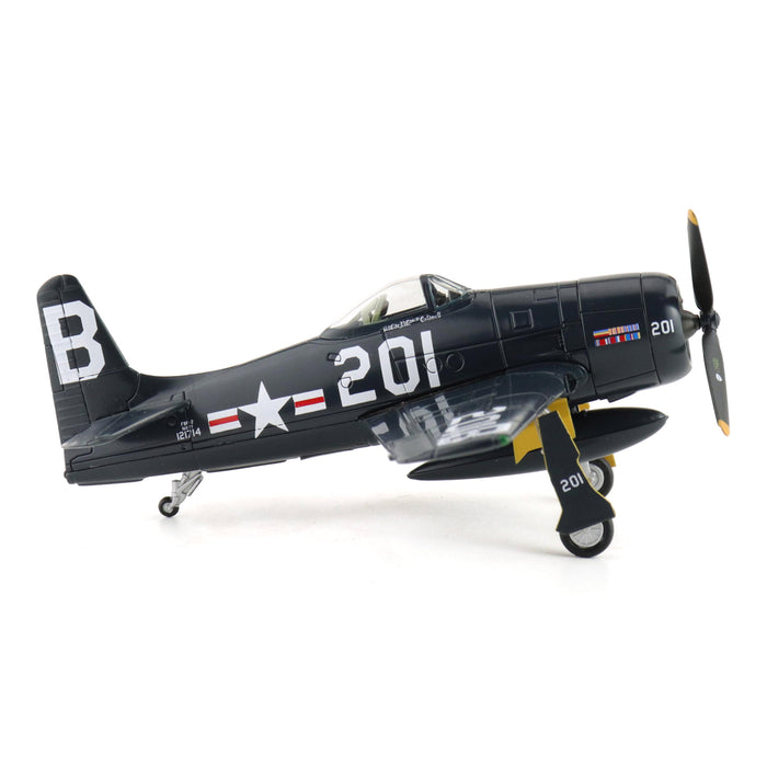 F8F-2P "Bearcats" 121714, USN, Duxford 2014 (restored plane)
