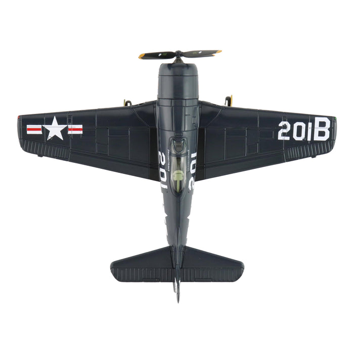 F8F-2P "Bearcats" 121714, USN, Duxford 2014 (restored plane)