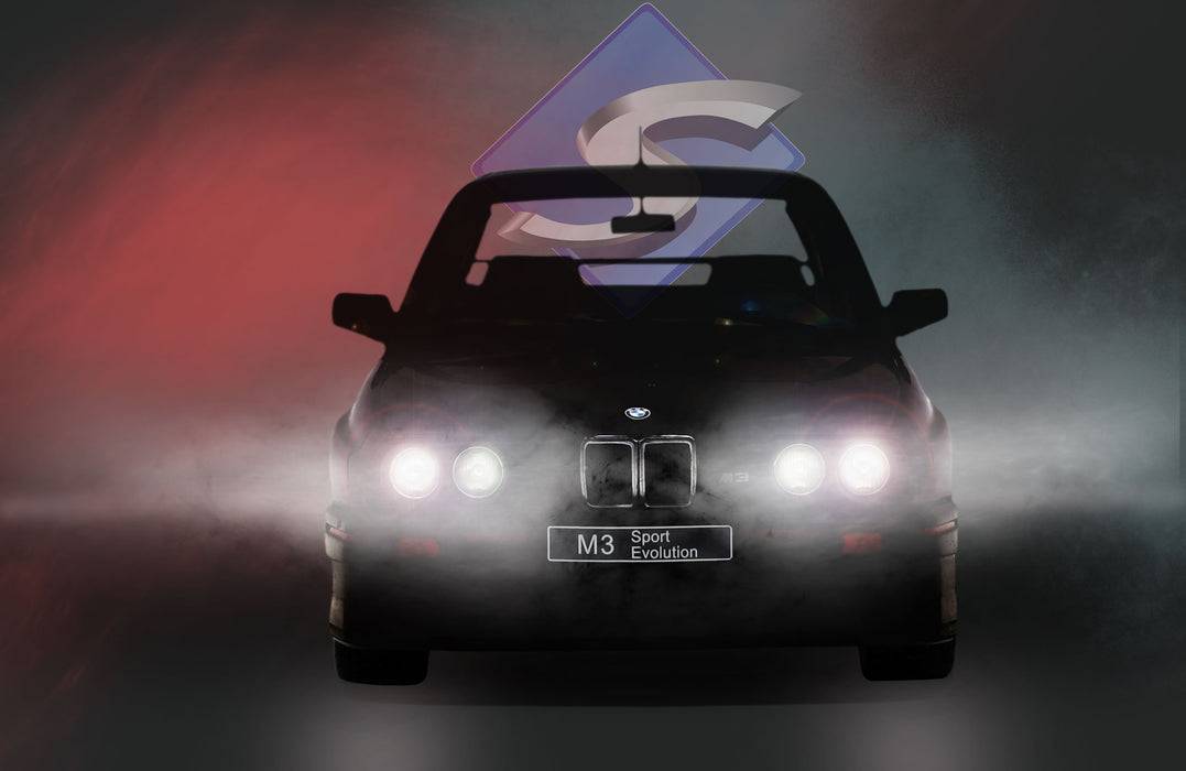 1:18 BMW E30 M3 SPORT EVO GLANZSCHWARZ 1990