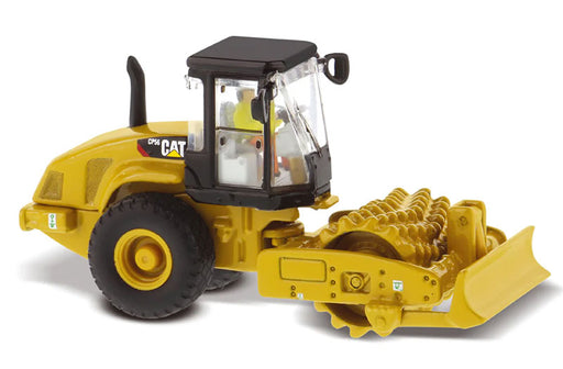 1:87 HO Scale Cat CP56 Padfoot Drum Vibratory Soil Compactor