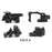 Cat Micro Constructors Special Black Edition 4-pack Assorment 4-Pack Set A 4-Pack Set B