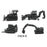 Cat Micro Constructors Special Black Edition 4-pack Assorment 4-Pack Set A 4-Pack Set B