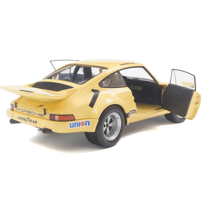 1:18 Porsche 911 IROC Yellow #1 Fittipaldi 1974