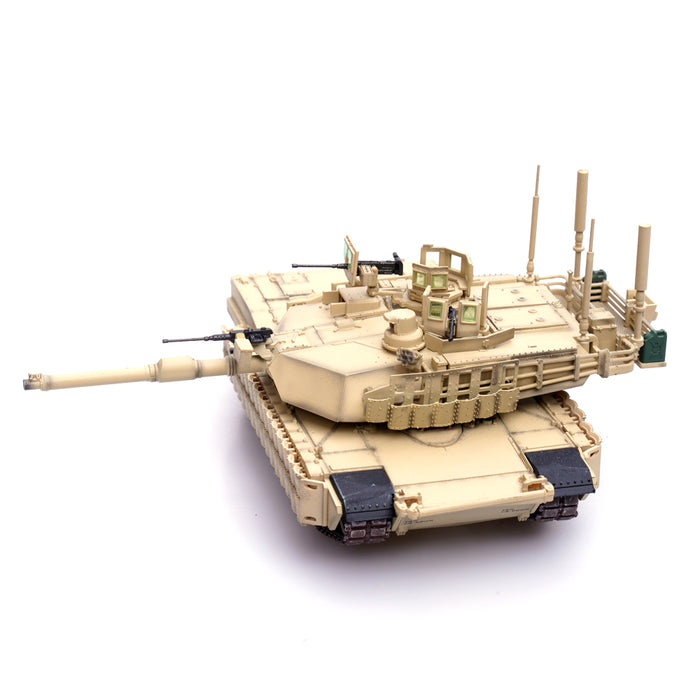 US M1A2 Abrams Main Battle Tank with TUSK II (1:72 Scale)