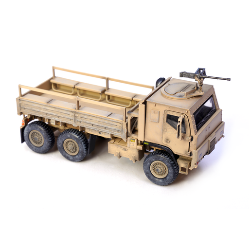 US M1083 FMTV (Armoured Cab) Medium Tactical Vehicle – Desert Camouflage (1:72 Scale)