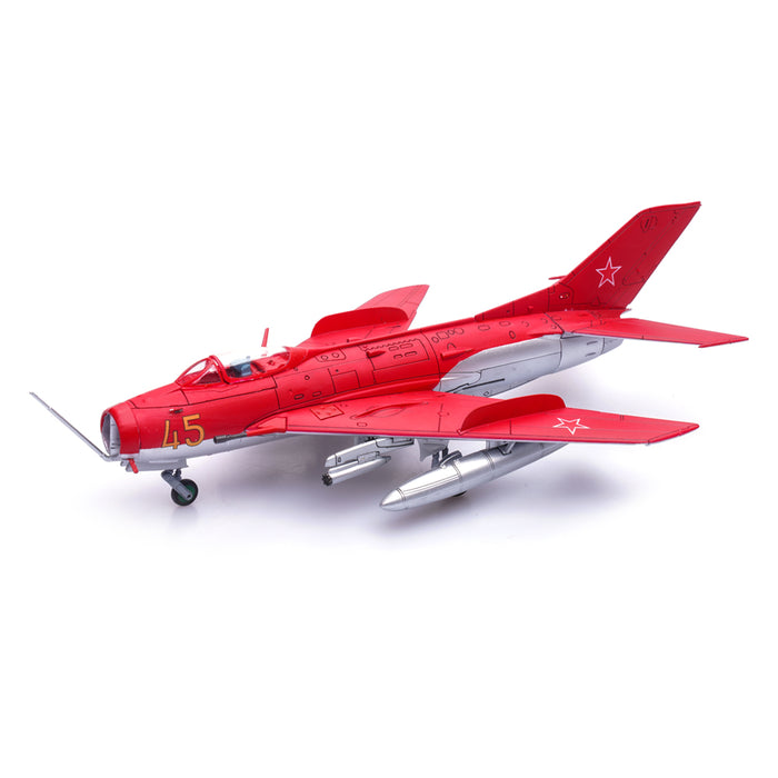 MiG-19S Farmer C, “Yellow 45”, VVS Display Team, Soviet AF, Kubinka AB, 1960 (1:72 Scale)