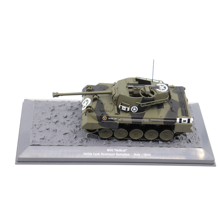 M18 Hellcat Tank Destroyer - "Black Cat", 805th Tank Destroyer Battalion, Italy, 1944 (1:43 Scale)