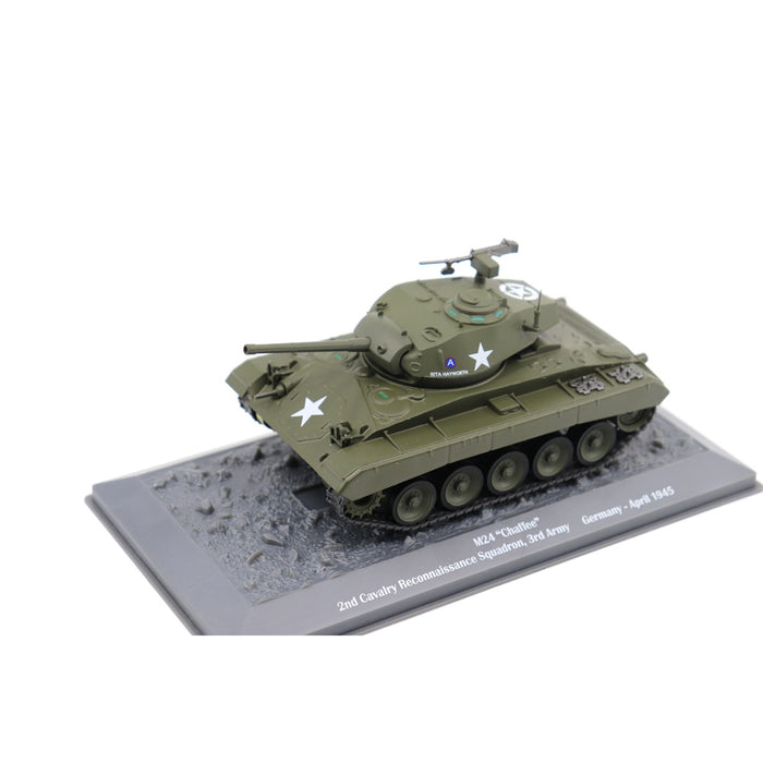 M24 Chaffee Light Tank - 2nd Cavalry Reconnaissance Squadron, Germany,  1945 (1:43 Scale)