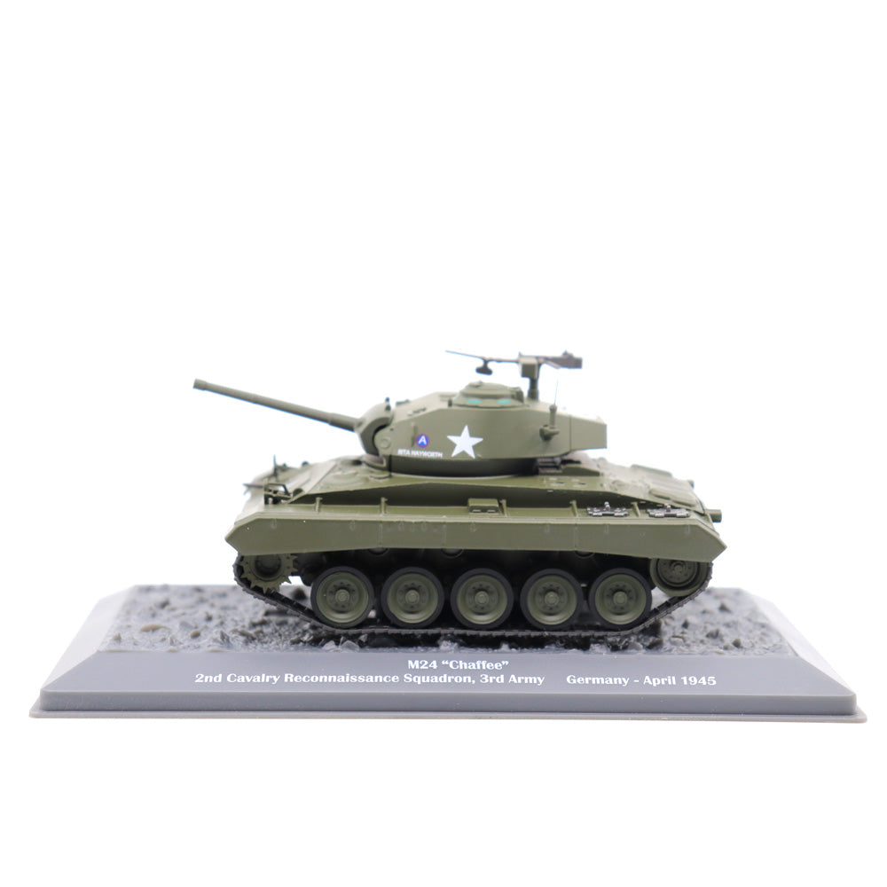 M24 Chaffee Light Tank "Rita Hayworth" "U.S.A. 2nd Cavalry Reconnaissance Squadron Germany 1945 1 43 Diecast Model By Afvs Of Wwii M24 Chaffee Light Tank "Rita Hayworth" "U.S.A. 2nd Cavalry Reconnaissance Squadron Germany 1945 1 43 Diecast Model By Afvs Of Wwii