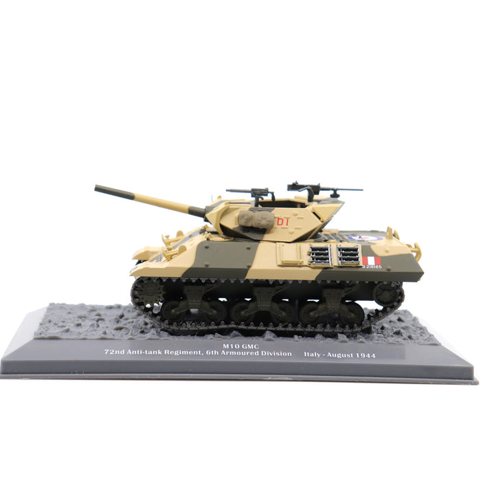 M10 Tank Destroyer - 72nd Anti-Tank Regiment, 6th Armored Division, Italy, August 1944 (1:43 Scale)