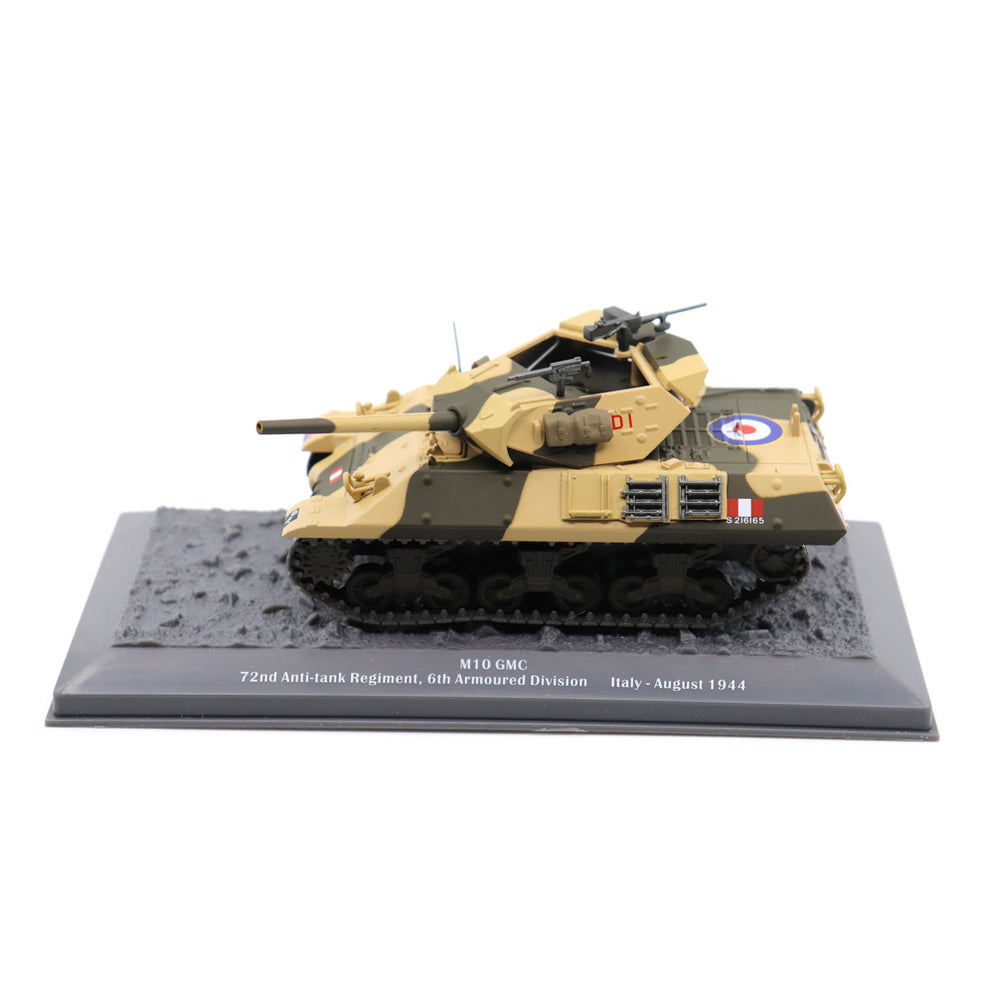 M10 Tank Destroyer moving carefully,Rânes