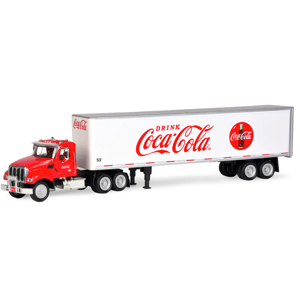 53' Coca-Cola Tractor and Trailer (1:50 Scale) — Motor City Classics