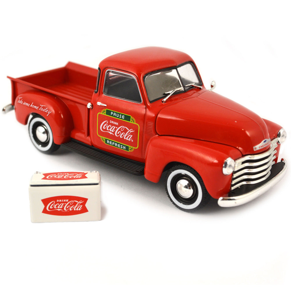 ミニカー 1953 CHEVROLET PICKUP TRUCK 1953 Chevrolet Pickup Green 1:24 Scale Diecast Replica Danbury