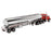 1:50 Kenworth T880S SBFA Tandem with Pusher Axle Day Cab with Heil FD9300/DT-C4 Petroleum Trailer - Tractor Red - Trailer Chrome