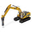 1:50 Cat® 320D L Hydraulic Excavator with Hammer