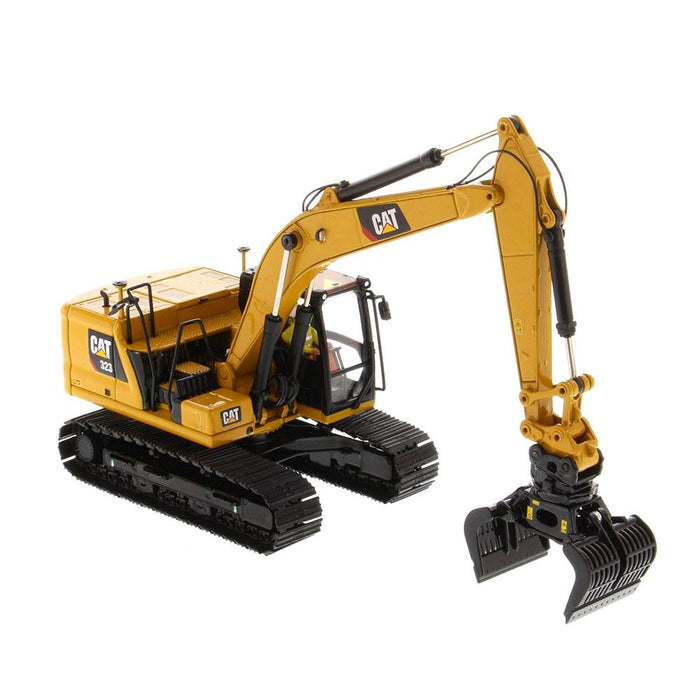 Cat® 323 Hydraulic Excavator with 4 new work-tools - Next Generation