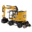 Cat® M323F Railroad Wheeled Excavator - Cat Yellow Version