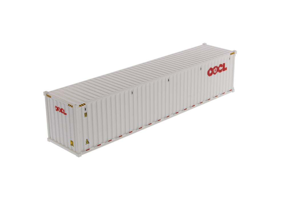 1:50 40' Dry Goods Sea Container - OOCL - White