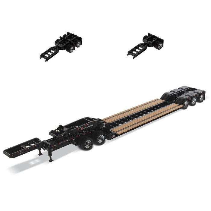 1:50 XL 120 Low-Profile HDG Trailer (Outrigger Style) with 2 Boosters and Jeep