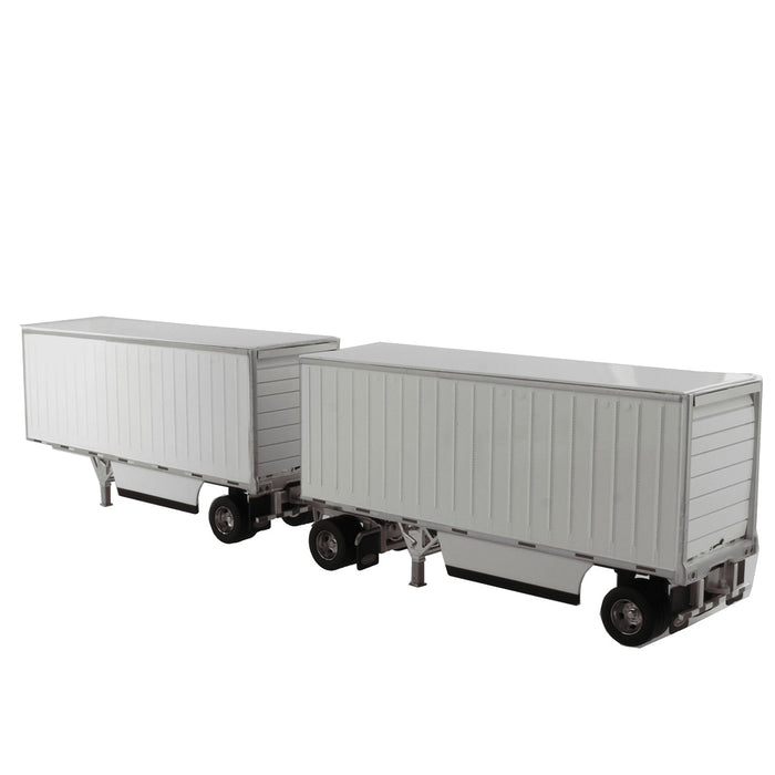 1:50 Wabash National 28' Pup Trailers - Trailers White