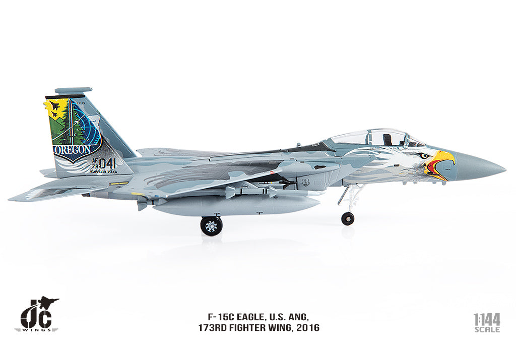 F-15C Eagle - U.S. ANG, 173rd Fighter Wing, 2016 (1:144 Scale)