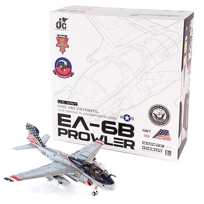 EA-6B Prowler, U.S. NAVY, VAQ-140 Patriots,2006 (1:72 Scale)